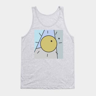 Abstract Sun Tank Top